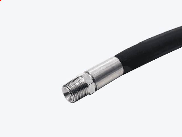 Mangueira Hidraúlica montada com Macho Fixo